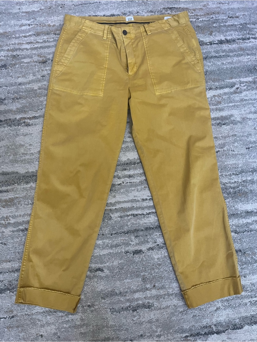 Gap  Mustard Cropped  Pants